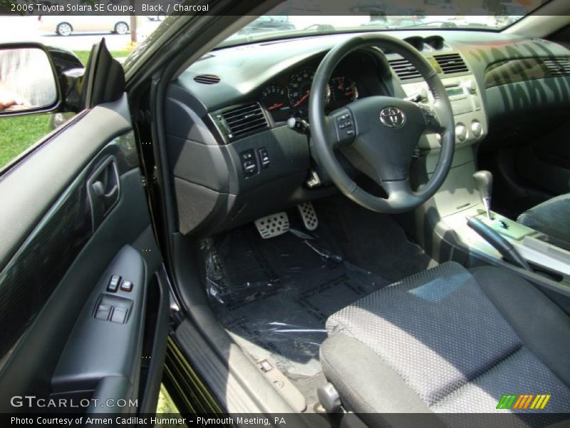 Black / Charcoal 2006 Toyota Solara SE Coupe