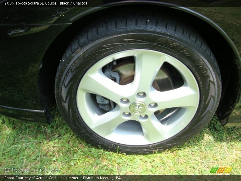 Black / Charcoal 2006 Toyota Solara SE Coupe