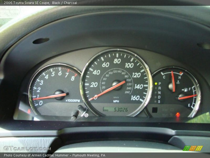 Black / Charcoal 2006 Toyota Solara SE Coupe