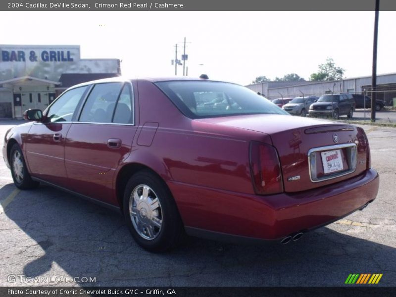 Crimson Red Pearl / Cashmere 2004 Cadillac DeVille Sedan