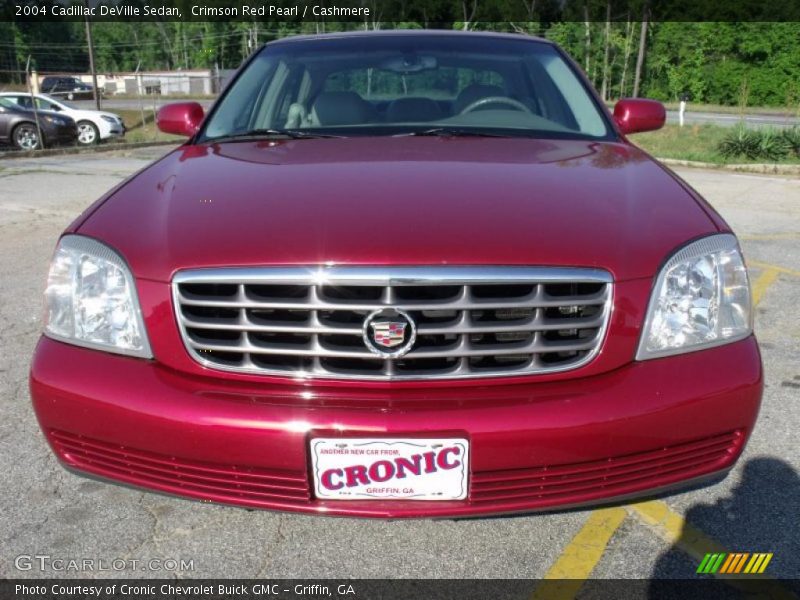 Crimson Red Pearl / Cashmere 2004 Cadillac DeVille Sedan