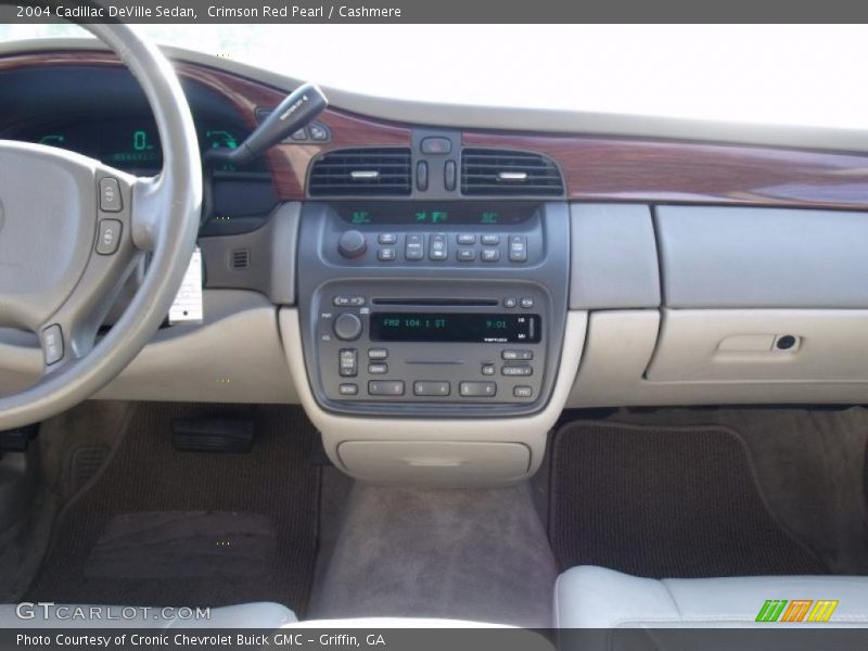 Crimson Red Pearl / Cashmere 2004 Cadillac DeVille Sedan