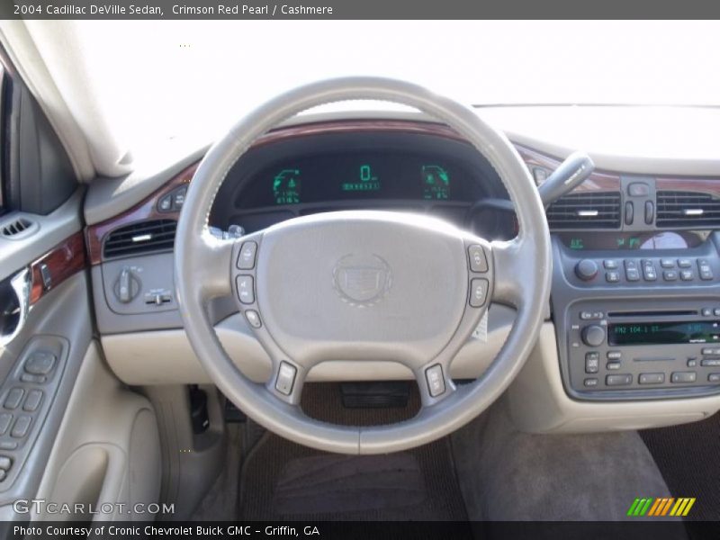 Crimson Red Pearl / Cashmere 2004 Cadillac DeVille Sedan