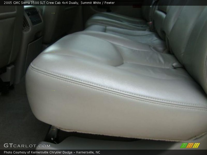Summit White / Pewter 2005 GMC Sierra 3500 SLT Crew Cab 4x4 Dually