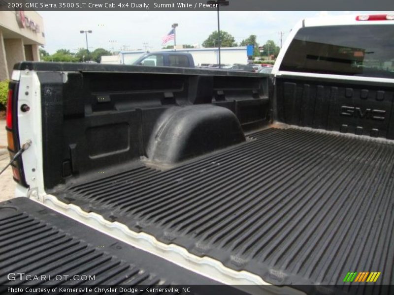 Summit White / Pewter 2005 GMC Sierra 3500 SLT Crew Cab 4x4 Dually