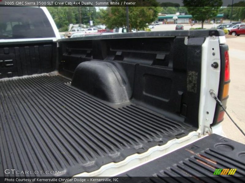 Summit White / Pewter 2005 GMC Sierra 3500 SLT Crew Cab 4x4 Dually