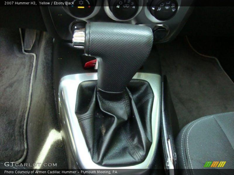 Yellow / Ebony Black 2007 Hummer H3