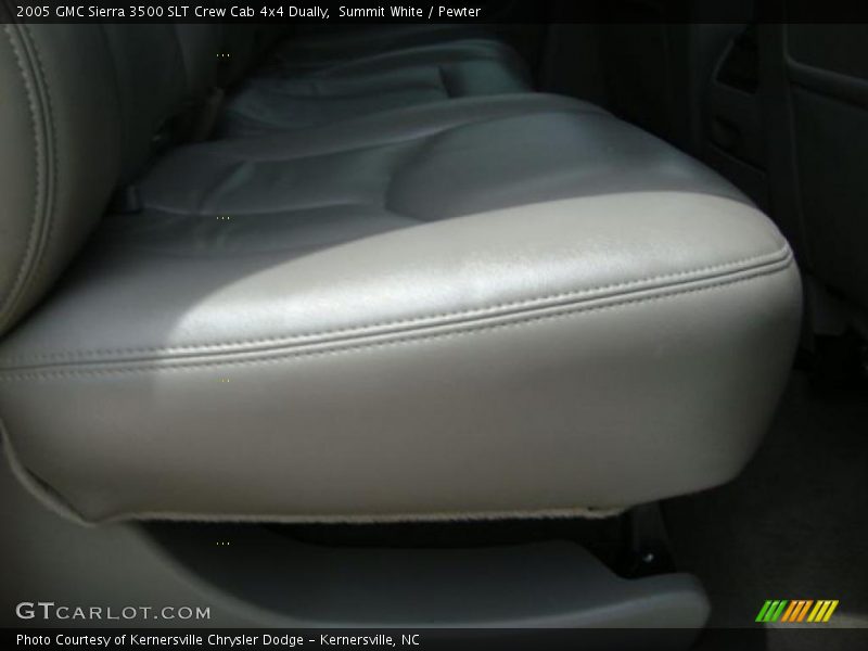 Summit White / Pewter 2005 GMC Sierra 3500 SLT Crew Cab 4x4 Dually