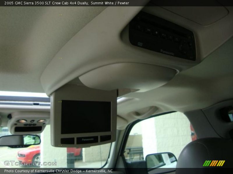 Summit White / Pewter 2005 GMC Sierra 3500 SLT Crew Cab 4x4 Dually