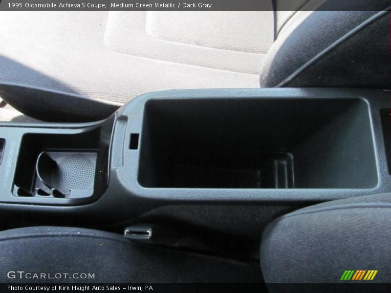 Medium Green Metallic / Dark Gray 1995 Oldsmobile Achieva S Coupe