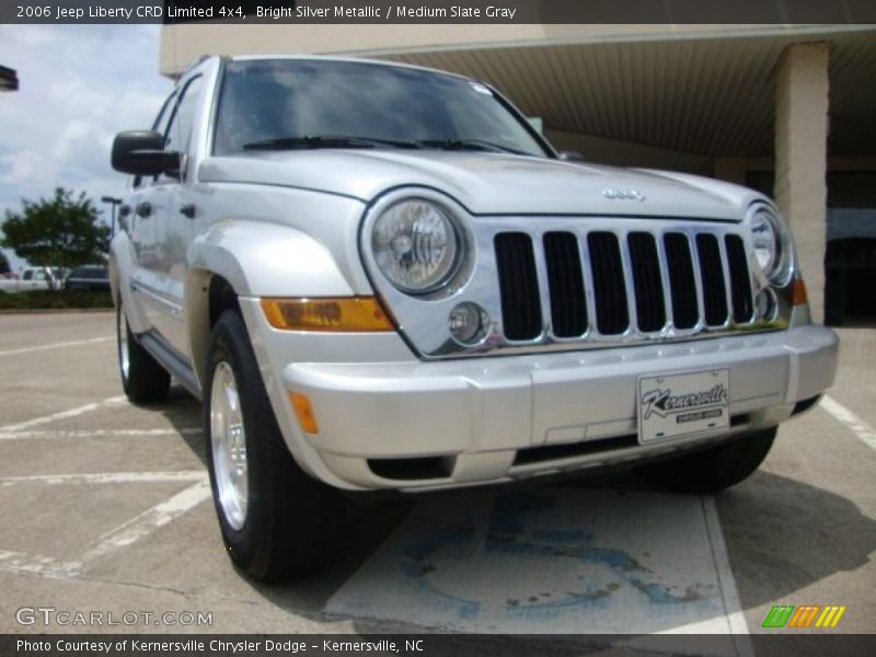 Bright Silver Metallic / Medium Slate Gray 2006 Jeep Liberty CRD Limited 4x4
