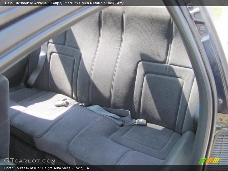 Medium Green Metallic / Dark Gray 1995 Oldsmobile Achieva S Coupe
