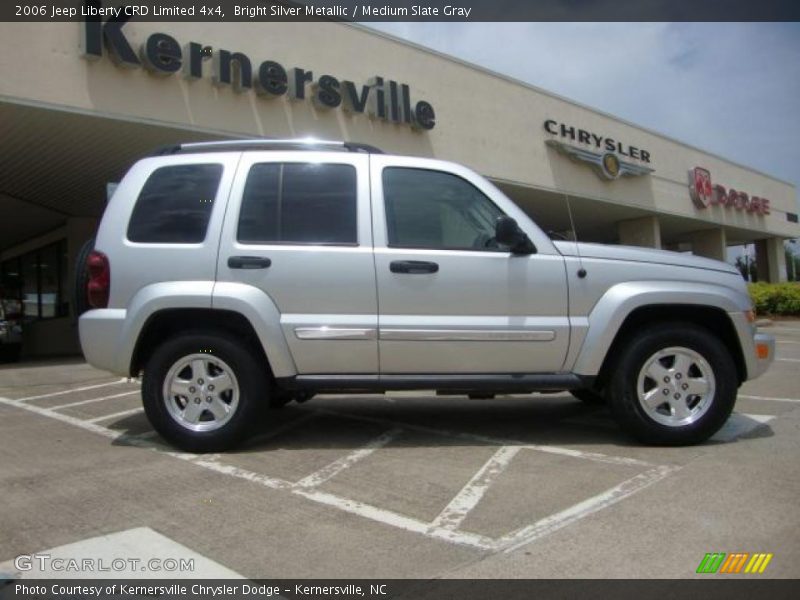 Bright Silver Metallic / Medium Slate Gray 2006 Jeep Liberty CRD Limited 4x4