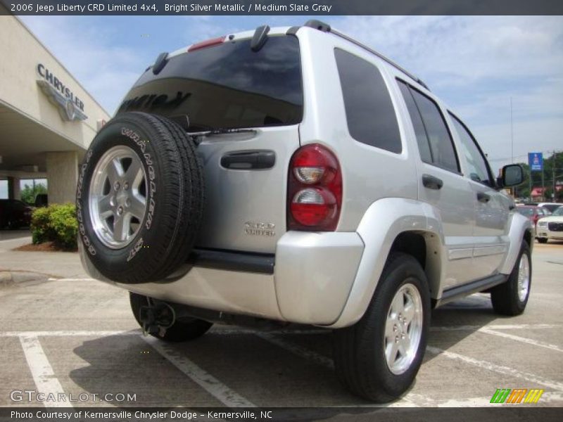 Bright Silver Metallic / Medium Slate Gray 2006 Jeep Liberty CRD Limited 4x4