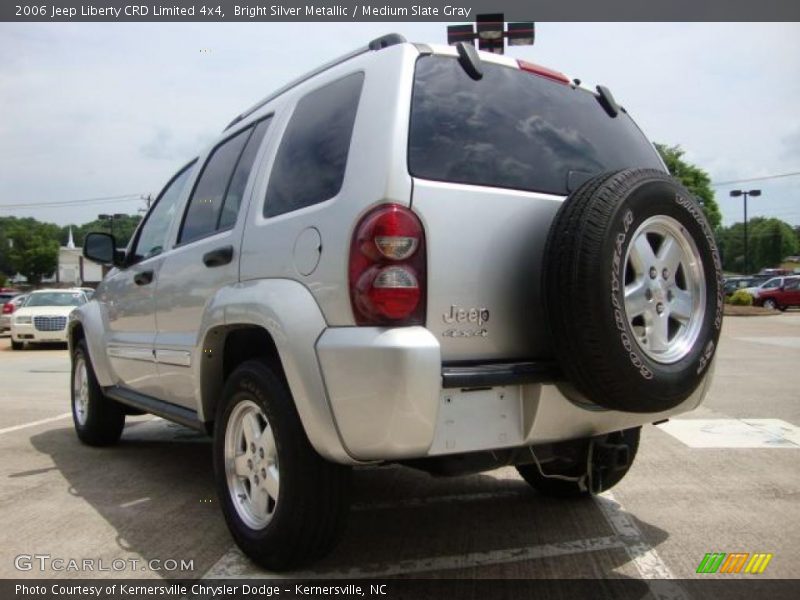 Bright Silver Metallic / Medium Slate Gray 2006 Jeep Liberty CRD Limited 4x4