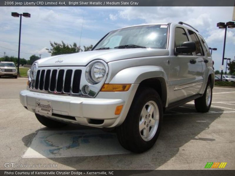 Bright Silver Metallic / Medium Slate Gray 2006 Jeep Liberty CRD Limited 4x4