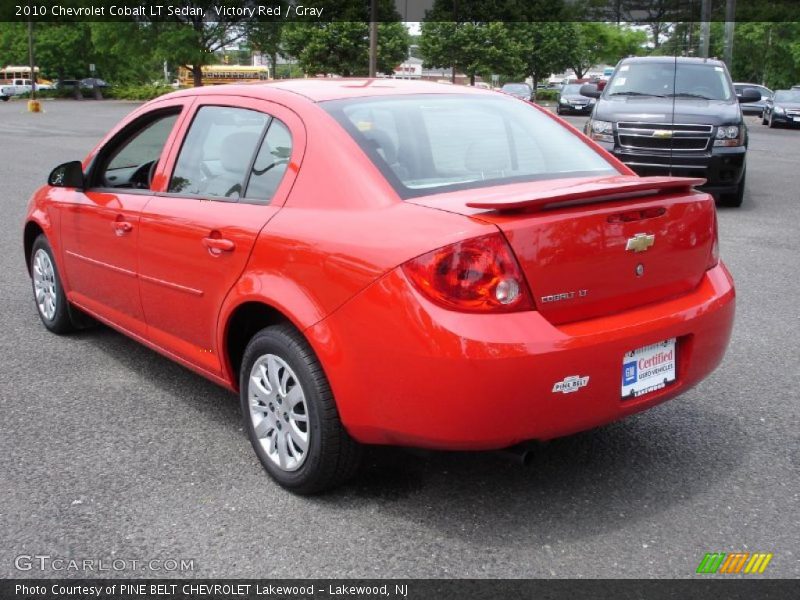 Victory Red / Gray 2010 Chevrolet Cobalt LT Sedan