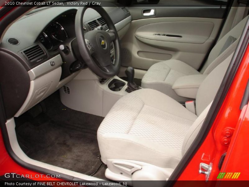 Victory Red / Gray 2010 Chevrolet Cobalt LT Sedan