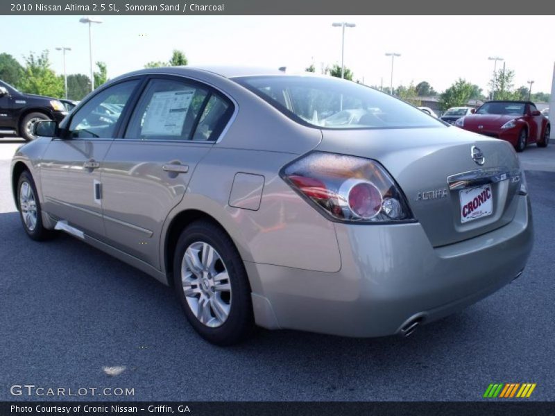 Sonoran Sand / Charcoal 2010 Nissan Altima 2.5 SL