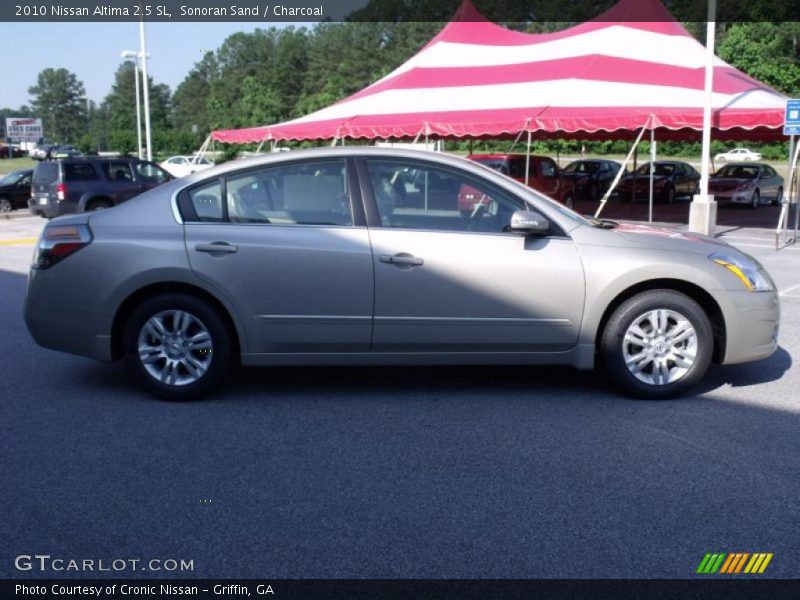 Sonoran Sand / Charcoal 2010 Nissan Altima 2.5 SL