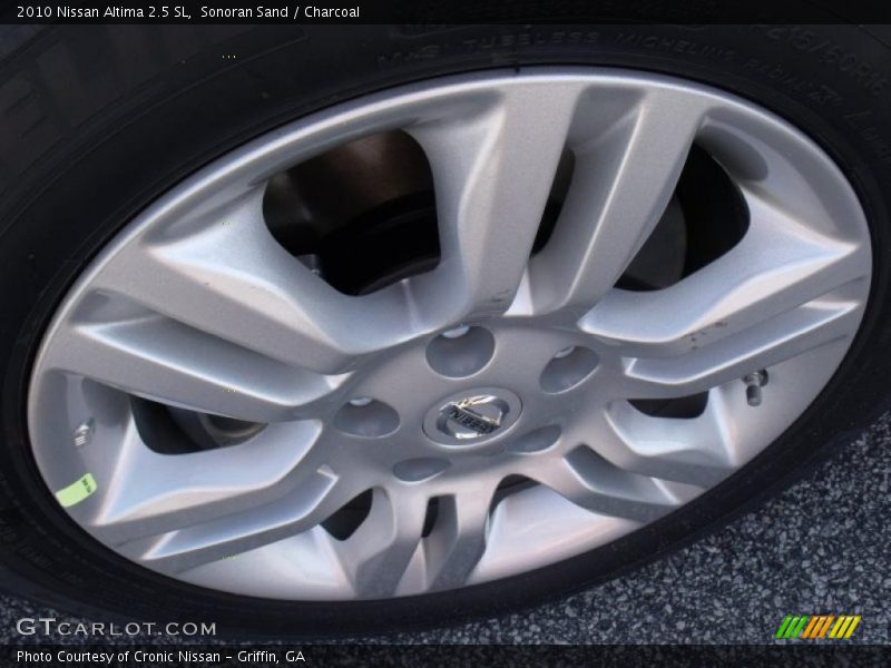 Sonoran Sand / Charcoal 2010 Nissan Altima 2.5 SL