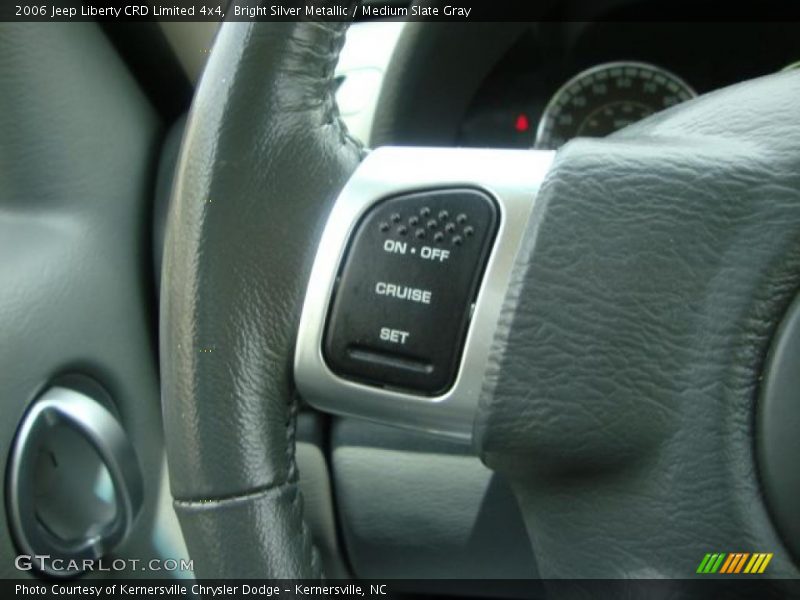 Bright Silver Metallic / Medium Slate Gray 2006 Jeep Liberty CRD Limited 4x4