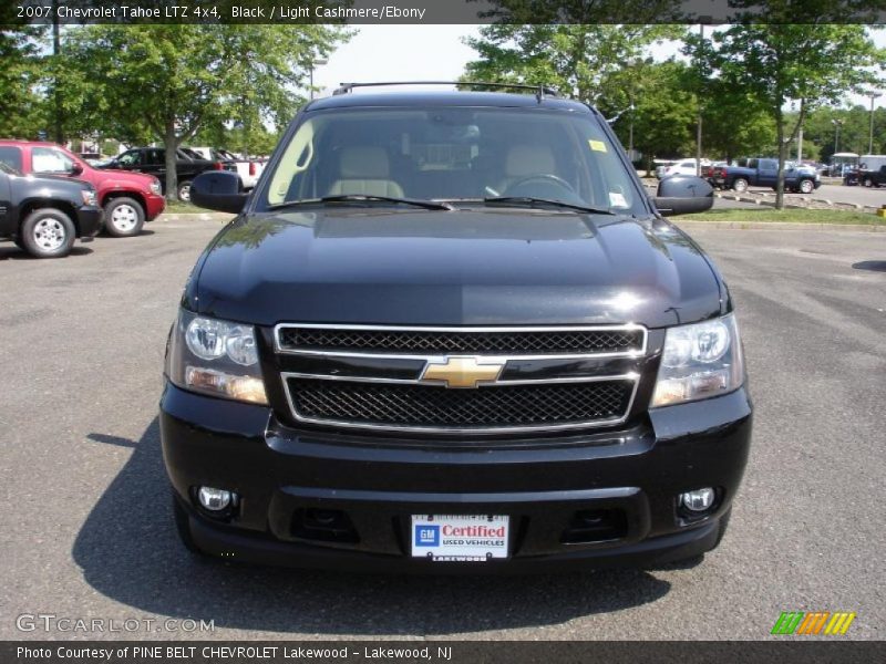 Black / Light Cashmere/Ebony 2007 Chevrolet Tahoe LTZ 4x4