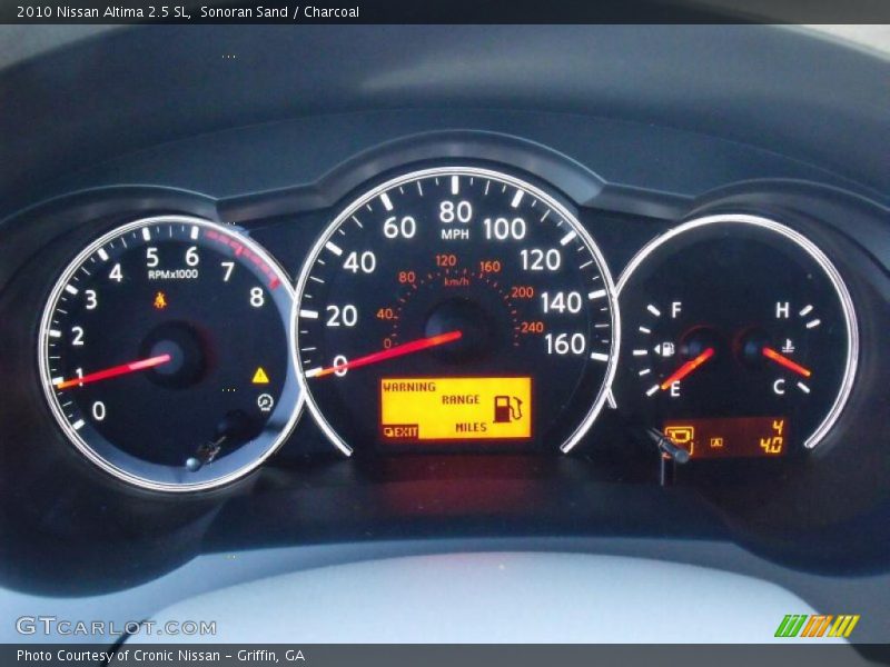 Sonoran Sand / Charcoal 2010 Nissan Altima 2.5 SL