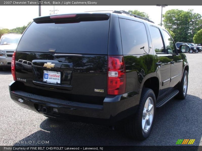 Black / Light Cashmere/Ebony 2007 Chevrolet Tahoe LTZ 4x4
