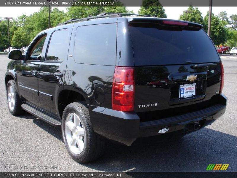 Black / Light Cashmere/Ebony 2007 Chevrolet Tahoe LTZ 4x4