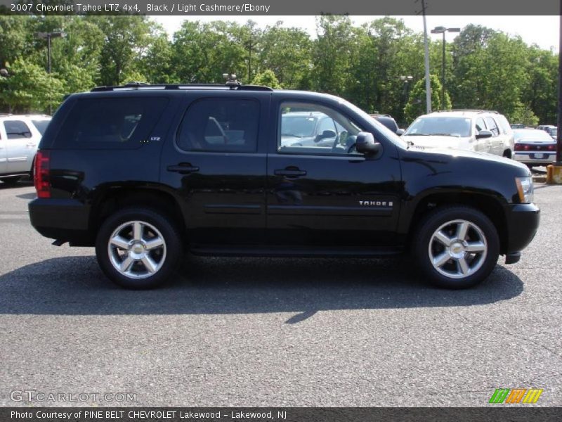 Black / Light Cashmere/Ebony 2007 Chevrolet Tahoe LTZ 4x4