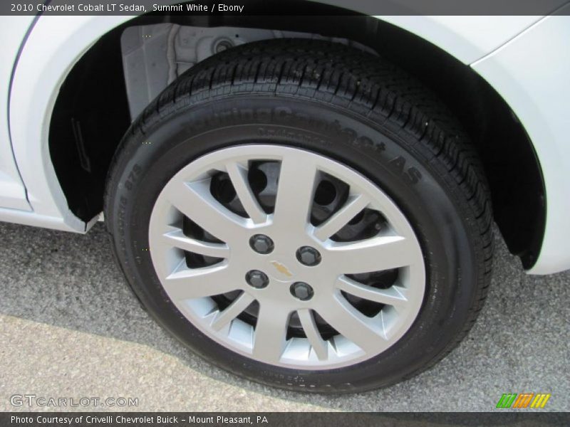 Summit White / Ebony 2010 Chevrolet Cobalt LT Sedan