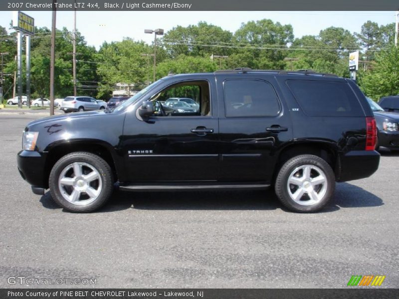 Black / Light Cashmere/Ebony 2007 Chevrolet Tahoe LTZ 4x4