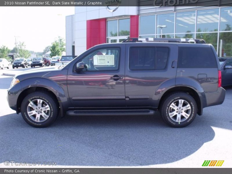 Dark Slate Metallic / Graphite 2010 Nissan Pathfinder SE