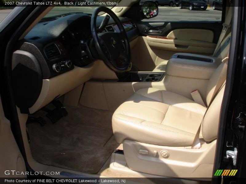 Black / Light Cashmere/Ebony 2007 Chevrolet Tahoe LTZ 4x4