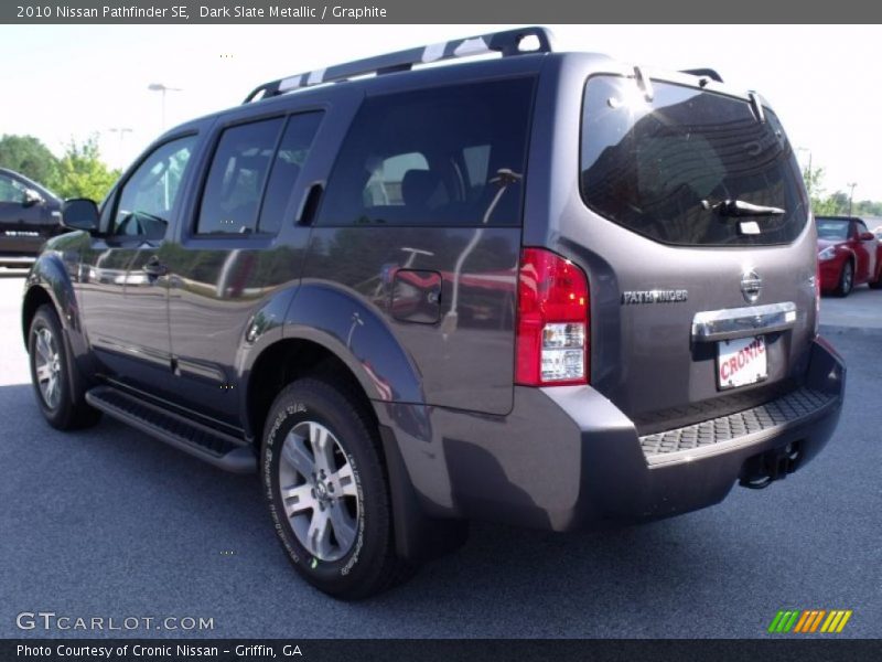Dark Slate Metallic / Graphite 2010 Nissan Pathfinder SE