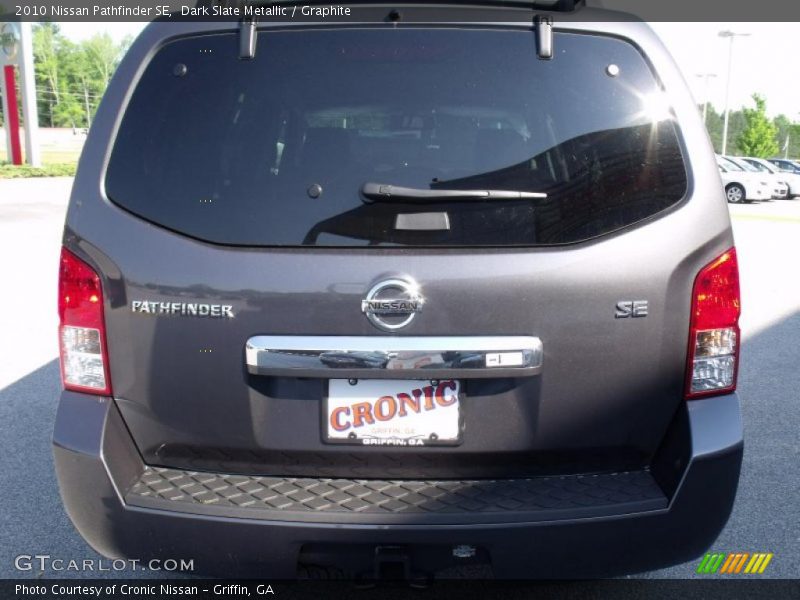 Dark Slate Metallic / Graphite 2010 Nissan Pathfinder SE