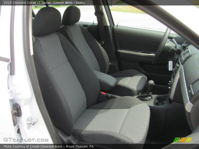 Summit White / Ebony 2010 Chevrolet Cobalt LT Sedan