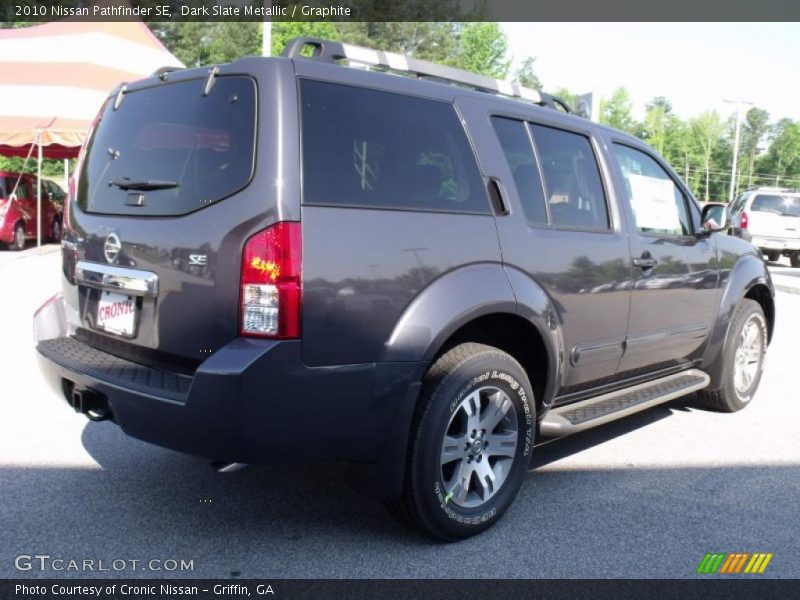 Dark Slate Metallic / Graphite 2010 Nissan Pathfinder SE