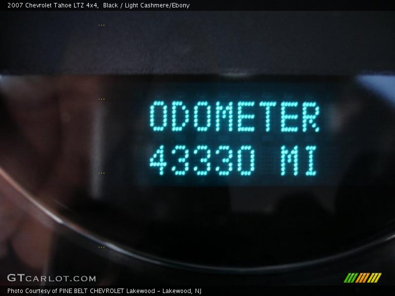 Black / Light Cashmere/Ebony 2007 Chevrolet Tahoe LTZ 4x4