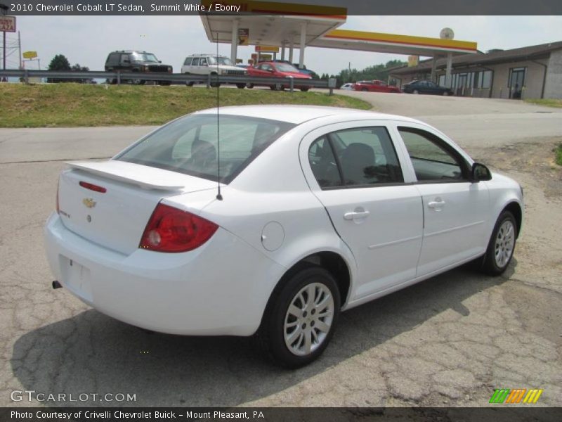 Summit White / Ebony 2010 Chevrolet Cobalt LT Sedan