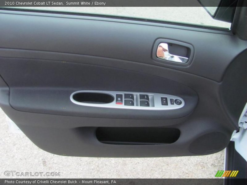 Summit White / Ebony 2010 Chevrolet Cobalt LT Sedan
