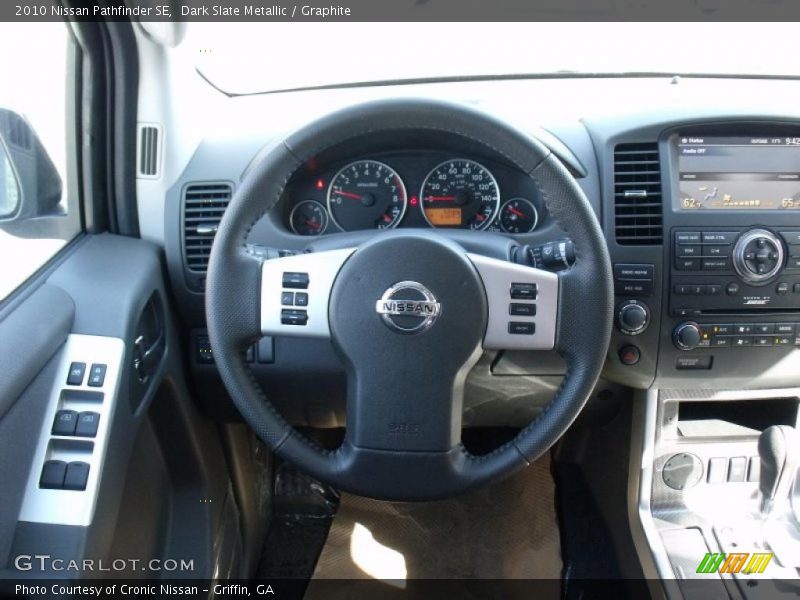 Dark Slate Metallic / Graphite 2010 Nissan Pathfinder SE