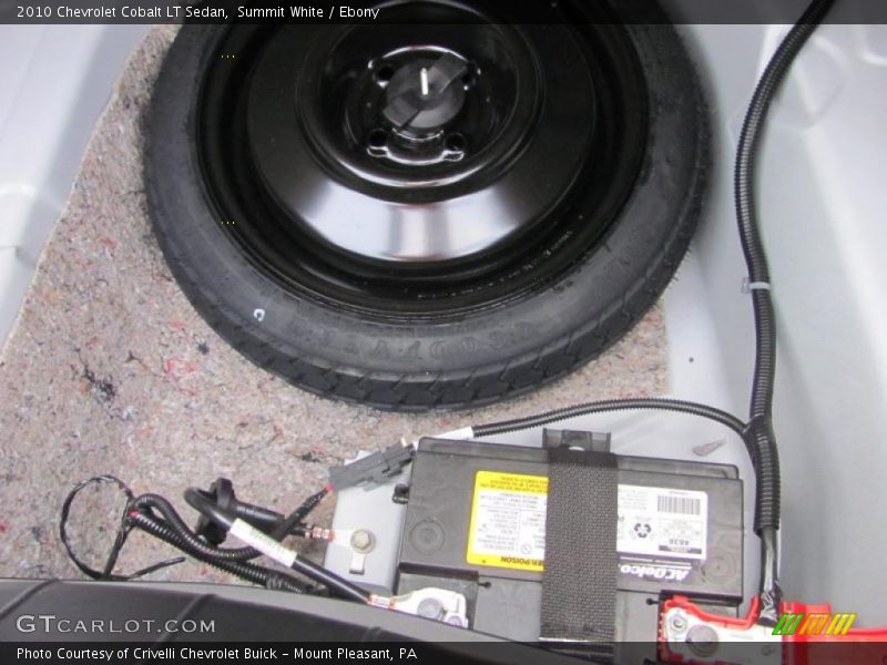 Summit White / Ebony 2010 Chevrolet Cobalt LT Sedan
