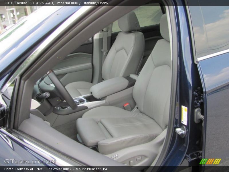 Imperial Blue / Titanium/Ebony 2010 Cadillac SRX 4 V6 AWD