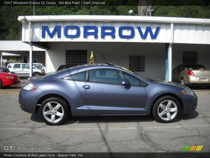 Still Blue Pearl / Dark Charcoal 2007 Mitsubishi Eclipse GS Coupe
