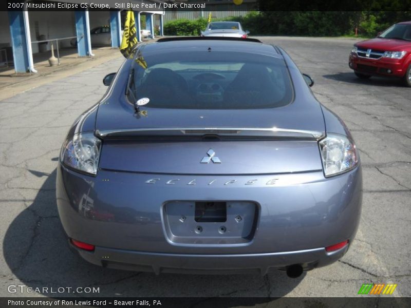 Still Blue Pearl / Dark Charcoal 2007 Mitsubishi Eclipse GS Coupe