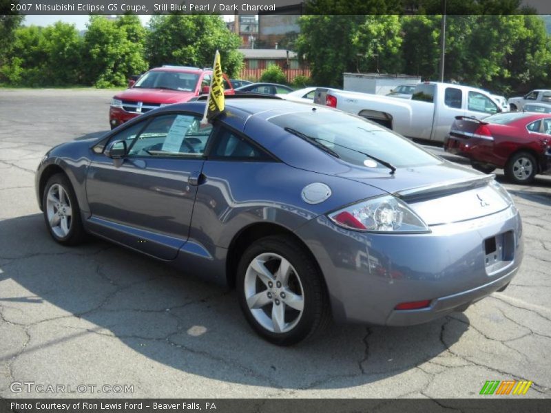 Still Blue Pearl / Dark Charcoal 2007 Mitsubishi Eclipse GS Coupe