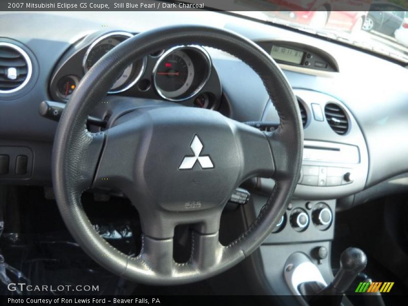 Still Blue Pearl / Dark Charcoal 2007 Mitsubishi Eclipse GS Coupe