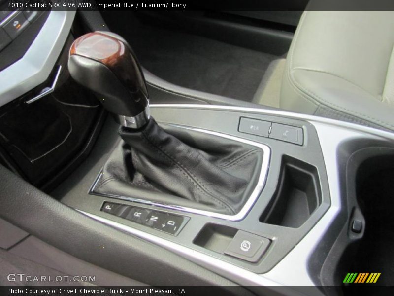 Imperial Blue / Titanium/Ebony 2010 Cadillac SRX 4 V6 AWD